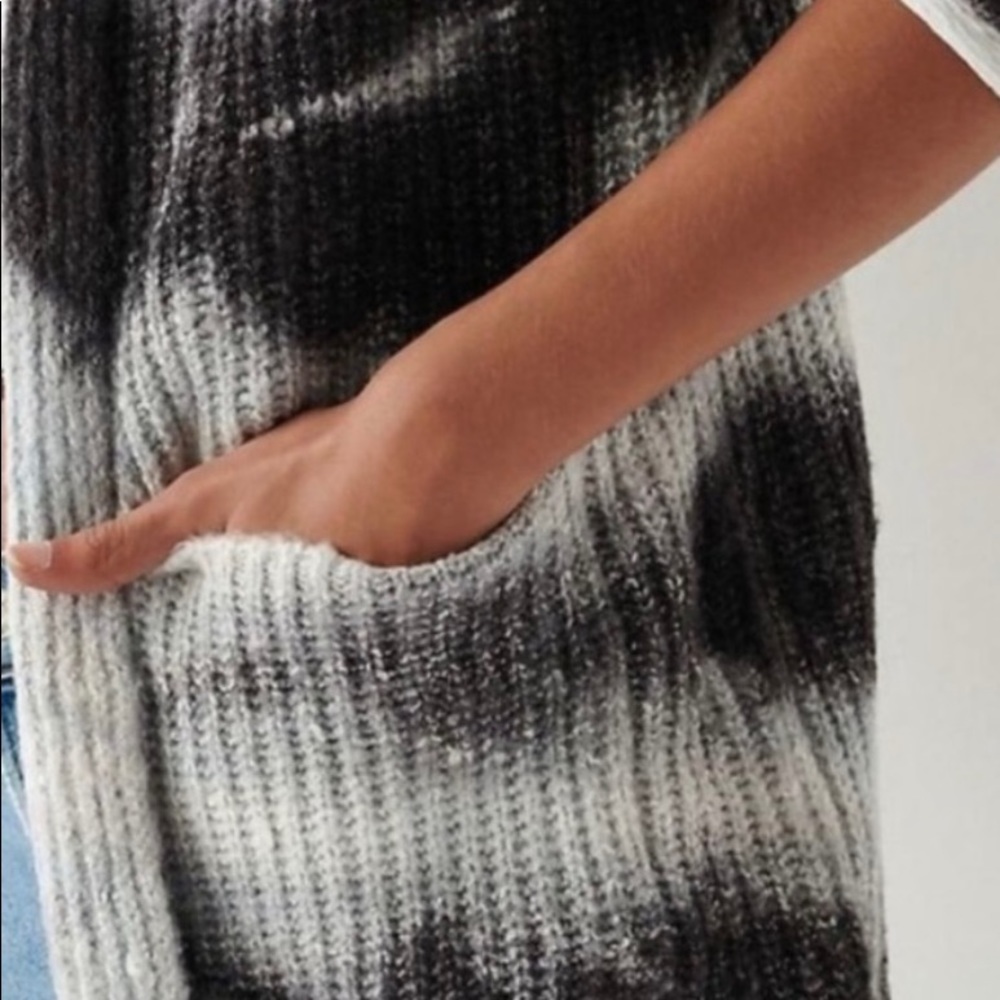 Anthropologie XL oversized tye dye cardigan - Picture 3 of 6